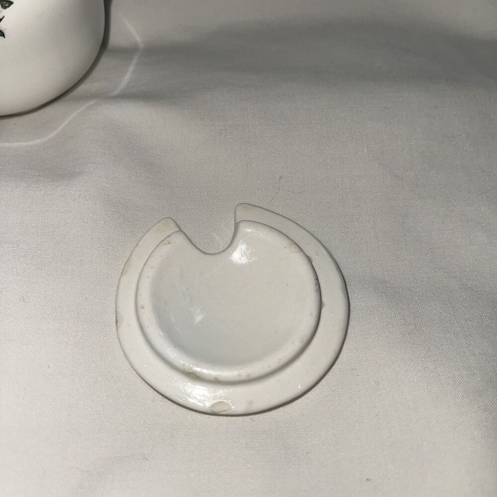 Moutarde Bocquet Yvetot MUSTARD JAR w/ Lid Milk Glass - Picture 5 of 7